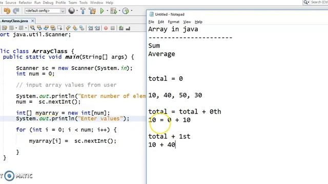 Sum and Average of Array Values - Hindi смотреть онлайн