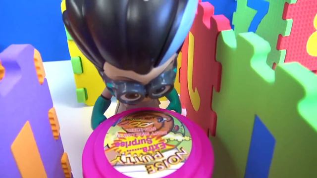 Pepee Niloya Pijamaskeliler Kinder Sürpriz Yumurta Toybox ödüllü Renkli Harfli Sayılı Labirent Oyun