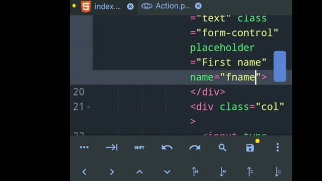 How To Create Form In Bootstrap And Get Data In Php File On Mobile | CodeWithMobile смотреть онлайн