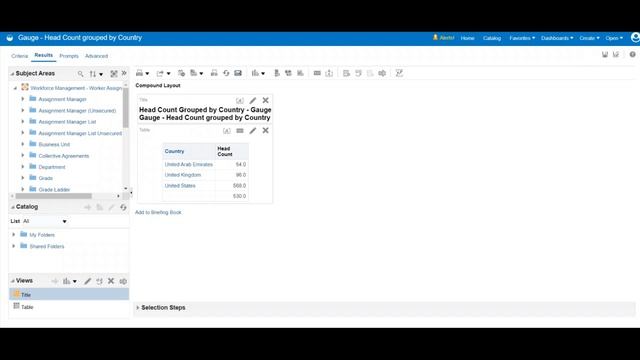 Part 4 - How to create Gauges (View) in Oracle Transactional Business Intelligence - OTBI смотреть онлайн