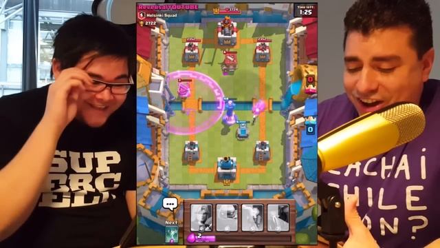 Clash Royale ★ International Clash Royale Tournament ★ Round 1: Reversal vs TheGameHuntah! ★ смотреть онлайн