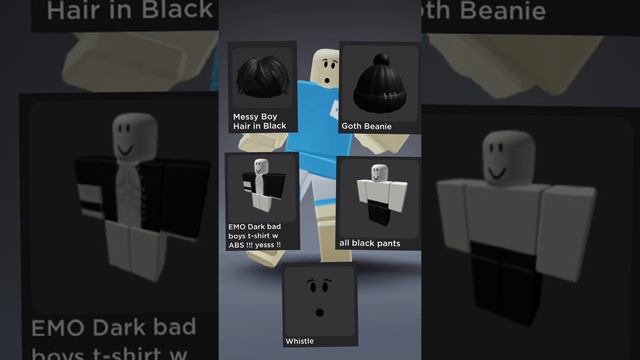 178 robux EMO boy roblox character(part4) смотреть онлайн