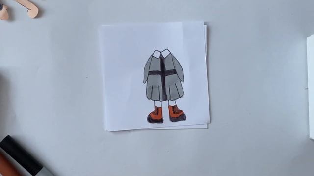 Drawing Wednesday Addams Toca Boca draw and cut смотреть онлайн