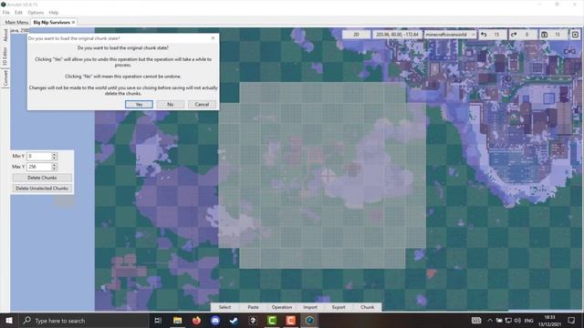 Updating Your Minecraft World With Amulet Editor To 1.18