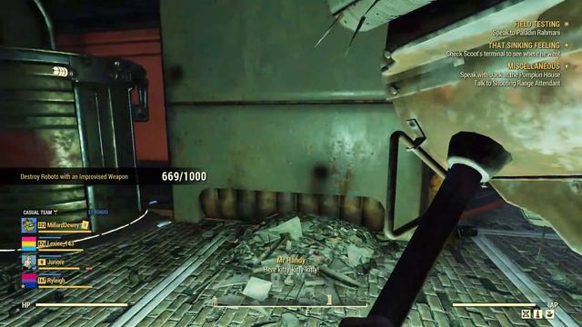 Mr Handy: Here kitty-kitty-kitty! (Fallout 76) смотреть онлайн