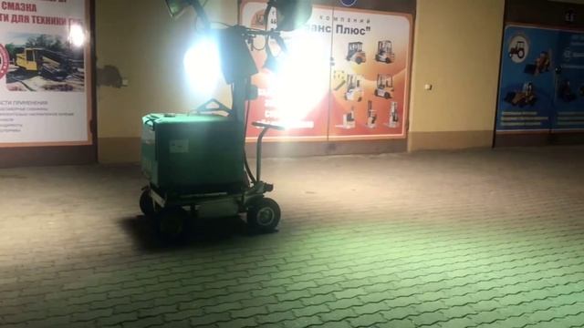 Презентация работы осветительной мачты YANMAR LB446H ООО"Звезда и К" смотреть онлайн