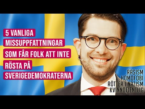 Vanliga Missuppfattningar Om SD (Rasism, Kvinnofientlighet, Fobi Osv.)