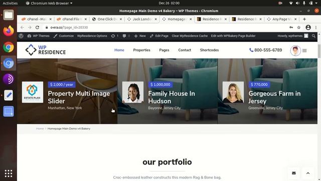 WP Residence- Real Estate WordPress Theme | Property Agents Website | Development Firm Website смотреть онлайн