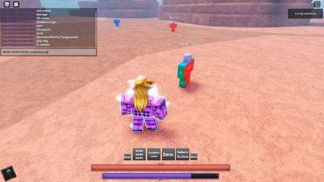 AU:Reborn Roblox Giorno full (Showcase Including 5th move resolve/beatdown/7 page muda) смотреть онлайн