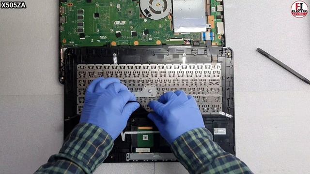How To Replace Keyboard ASUS VivoBook 15 X505ZA / Disassembly смотреть онлайн