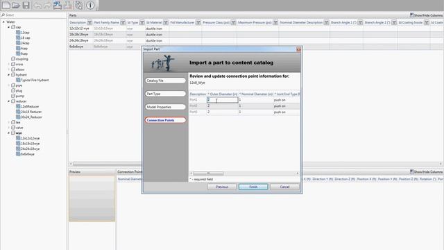 Pressure Pipe Part Creation in Content Catalog Editor смотреть онлайн
