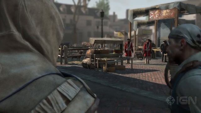 Assassin's Creed III Gameplay - The Butcher Assassin смотреть онлайн