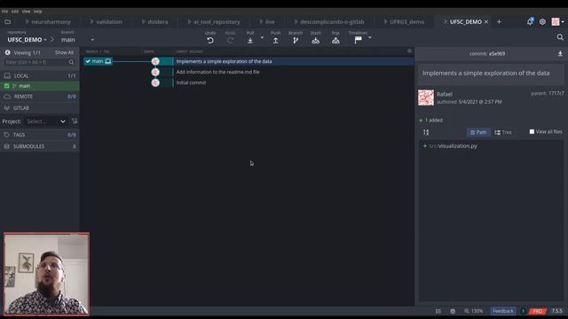 Tutorial git, github, gitkraken e atom - Demo UFSC смотреть онлайн