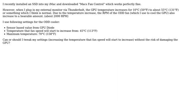 Apple: iMac 27" Mid 2011 external monitor GPU (ODD) Fan control смотреть онлайн