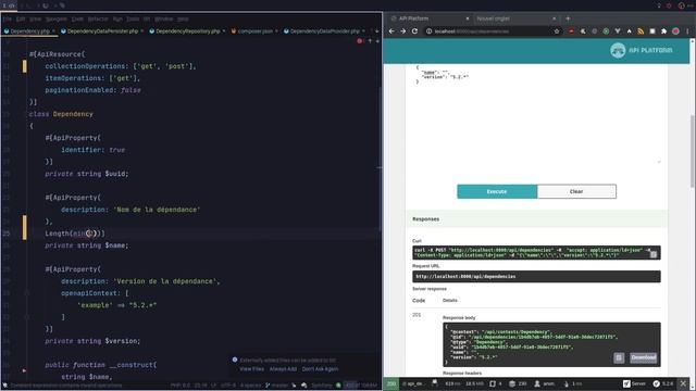 Découverte d'API Platform : Créer un DataPersister смотреть онлайн