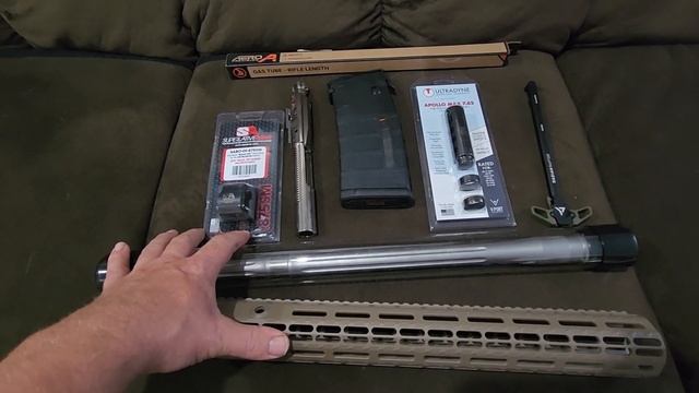 M110 Mock SASS Upper parts review. смотреть онлайн