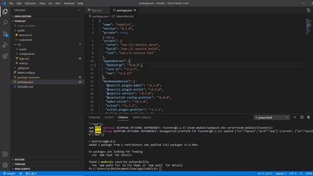 Curso VueJS - Agregar Bootstrap 4 al proyecto #5 смотреть онлайн