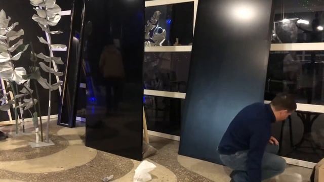 Как создать фон для фотозоны. Монтаж фона легко и дёшево! How to create photozone. DIY photozone. смотреть онлайн