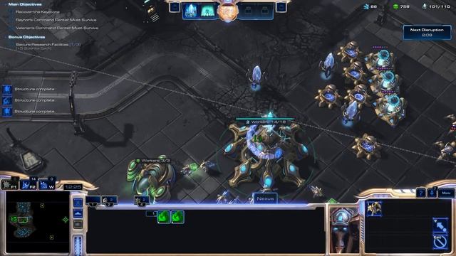 Starcraft 2: Legacy of the Void - Brutal Walkthrough - Brothers in Arms смотреть онлайн