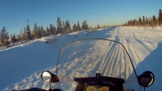 Первый снег BRP Ski-Doo Skandic SWT 600 E-TEC смотреть онлайн