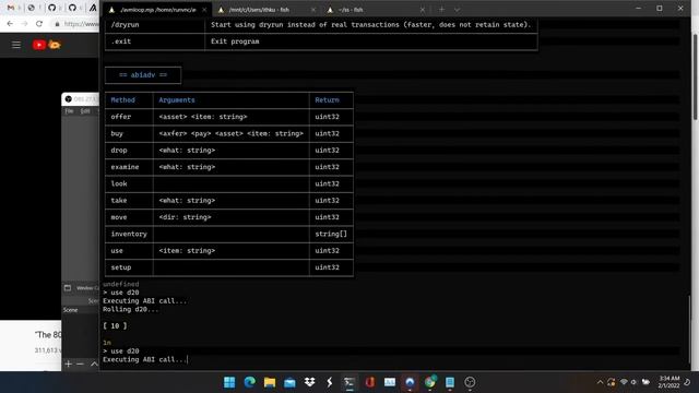Mini "text-adventure"-like demo running on Algorand, written in Python. (Testing avmloop, ABI..) смотреть онлайн
