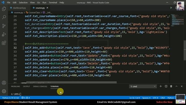 ??? #2 How to Create Student Result Management System with Database in Python | Zero to Hero Course смотреть онлайн
