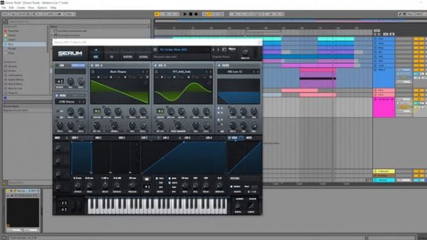 Serum Tutorial Урок 10 FINAL   Work with presets, making sweep FXS in Serum Ableton Live