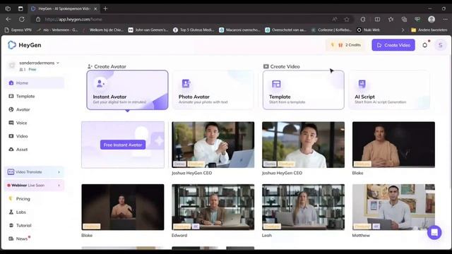How To Use Heygen AI For Free | Create Text To Avatar Videos