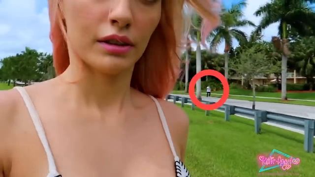 KIKI CHALLENGE EN PÚBLICO!⚠️- Katie Ange-Fans de Katie Angell смотреть онлайн