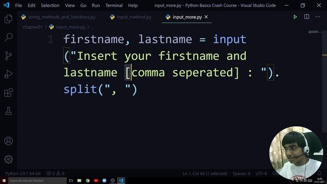 11. More About Input Method | Python Basic Crash Course смотреть онлайн