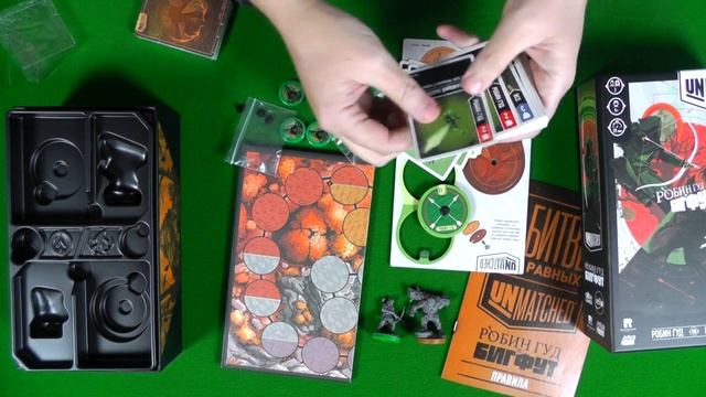 Знакомство с настольной игрой "Unmatched. Робин Гуд vs. Бигфут" смотреть онлайн