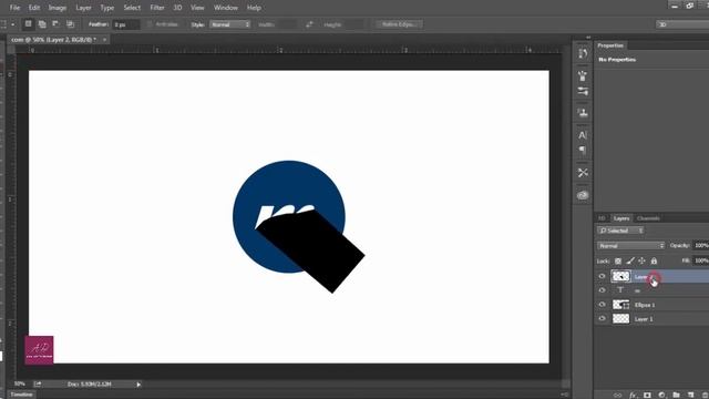 Logo Making | Professional Way | Adobe Photoshop CC смотреть онлайн