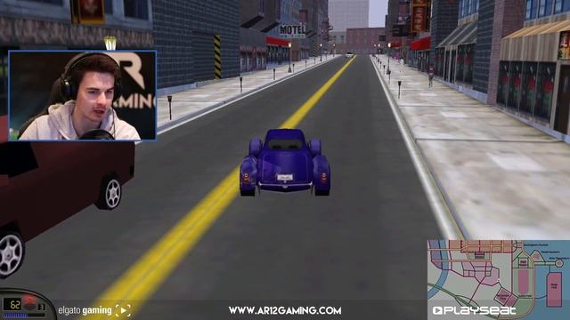 MY FIRST RACING GAME EVER!! - Midtown Madness Gameplay смотреть онлайн