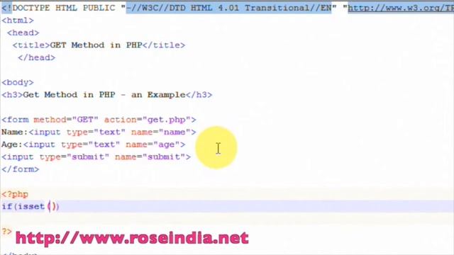 GET Variable in PHP смотреть онлайн