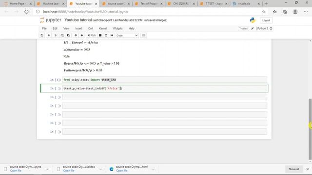 EASIEST Way to perform a PYTHON T-TEST смотреть онлайн