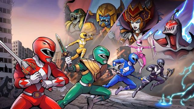 Power Rangers Mega Battle OST Megazord Battle смотреть онлайн