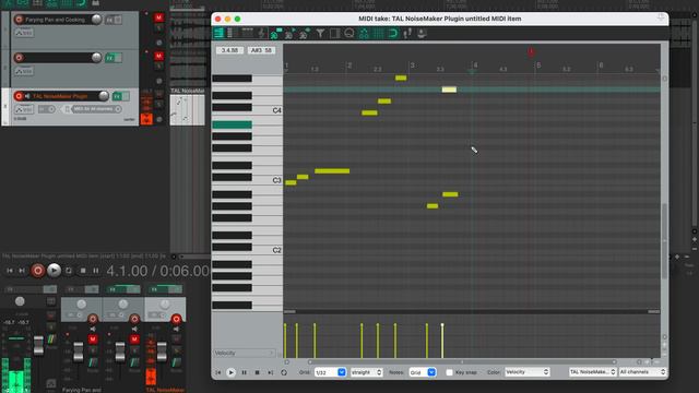 Adding Midi Notes in Reaper смотреть онлайн