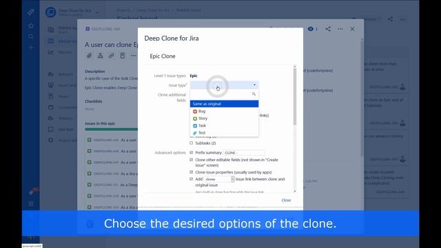 How to clone an Epic (or an Initiative) | Deep Clone for Jira смотреть онлайн
