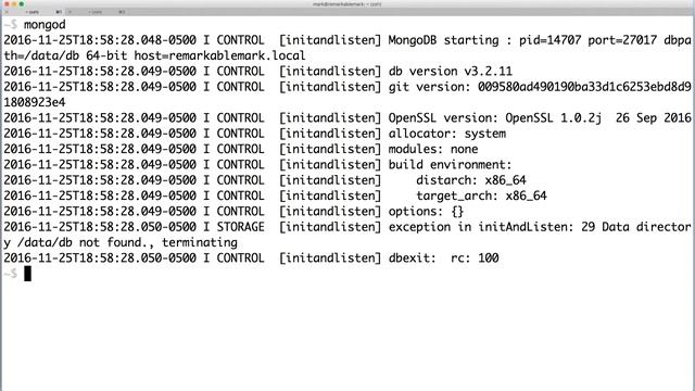 How to install MongoDB on Mac смотреть онлайн
