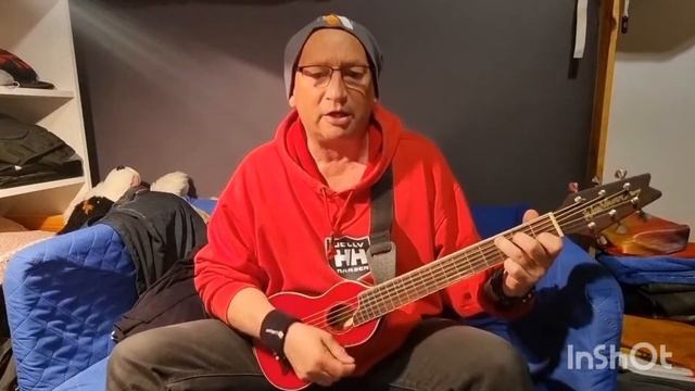 Bad Weather Program On My Washburn Travelguitar