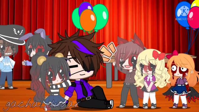 When Michael Works At Fazbear / My AU / FNAF / ⚠️NO SHIP⚠️  / Gacha_duvar /  #aftonfamily #fnaf