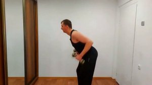 Зарядка с гантелями на каждый день
