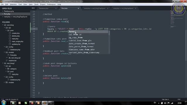 Fitur Read #5 - REST Server API dengan PHP смотреть онлайн