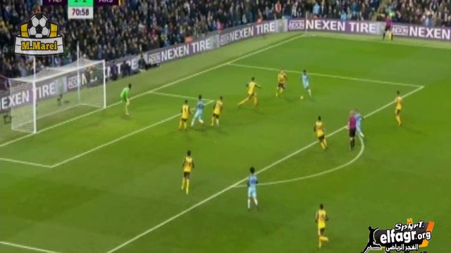 سترلينج يضيف الهدف الثاني لمانشستر سيتي في شباك بيتر تشيك 2-1 смотреть онлайн