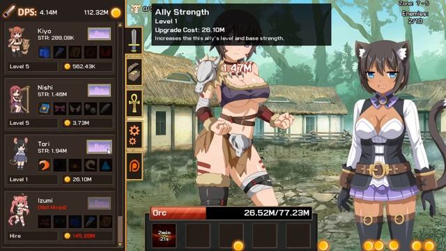 [PC] Sakura Clicker GamePlay #1 смотреть онлайн