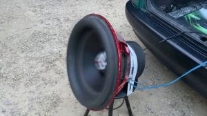 Простая разминка сабвуфера (18 дюймов )