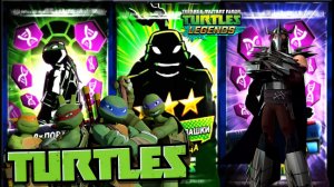 Игра ниндзя черепашки легенды открываем бесплатные паки в игре Teenage Ninja Turtles Legends