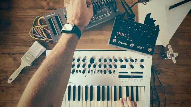 More improv - Korg Minilogue Roland SH-01A and Eventide Space