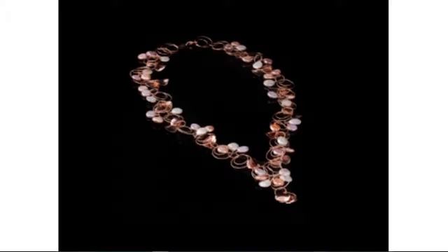 Del Lago Designer Pink Gold Pearl Necklace Jewellery Features Video смотреть онлайн