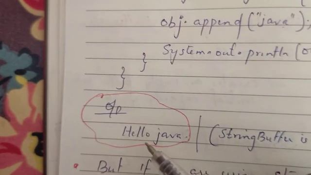 comparison of String class and StringBuffer class # Java lecture 45 смотреть онлайн